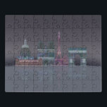 Puzzle Réflexions de nuit d'horizon de Paris<br><div class="desc">Réflexions de nuit d'horizon de Paris par génial ouvrier. Comporte les points de repère célèbres de Paris contre un beau ciel nocturne.</div>
