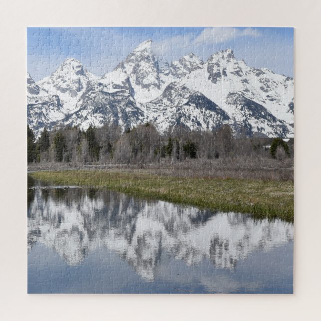 Puzzle Réflexions des Grands Tétons - 20x20 - 676 pcs (Vertical)