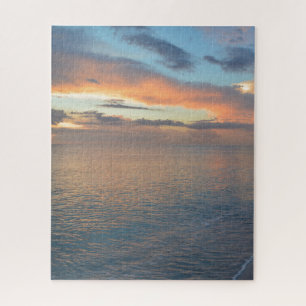Puzzle Réflexions Du Coucher Du Soleil Sur L'Eau