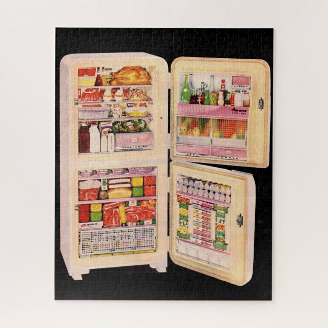 Puzzle réfrigérateur d'abondance (Vertical)