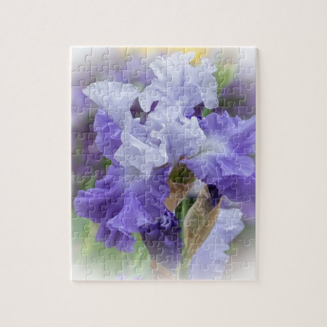 Puzzle Regal Beares Iris - Violet & Blanc (Vertical)