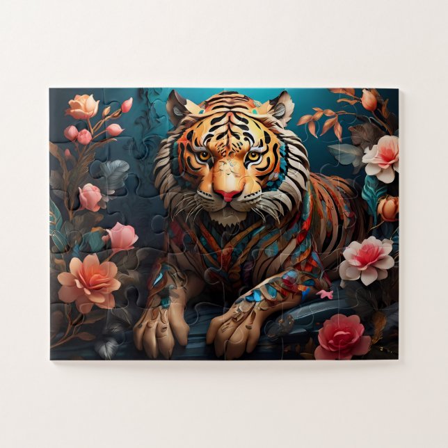 Puzzle Regal Roar : Majestic Tiger (Horizontal)