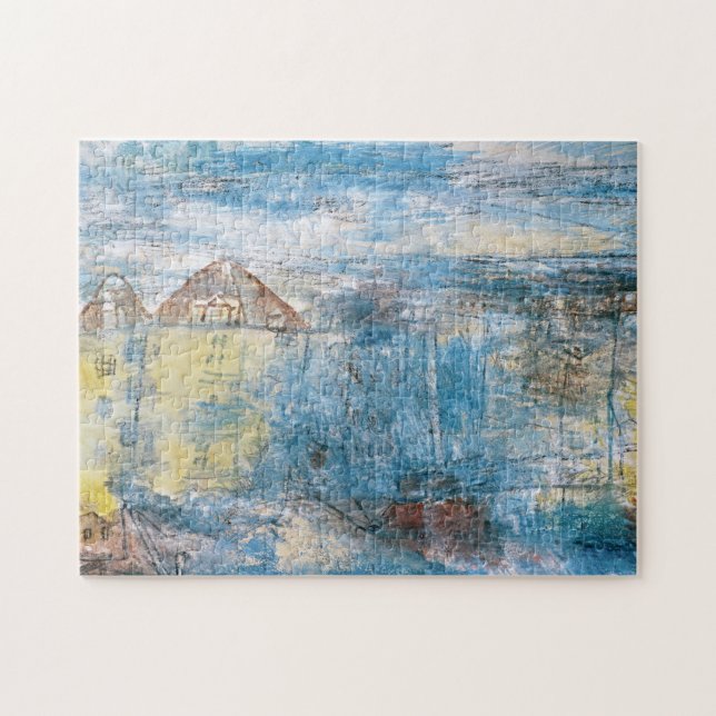 Puzzle Regard sur un Carré, 1912 par Paul Klee (Horizontal)