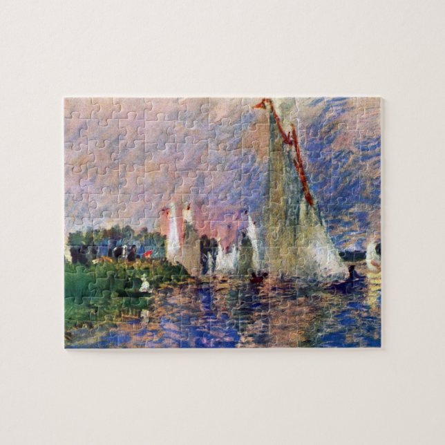 Puzzle Régate à Argenteuil par Pierre Renoir (Horizontal)