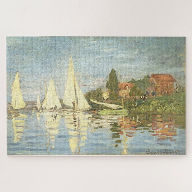 Puzzle Regattas à Argenteuil, Monet (Horizontal)