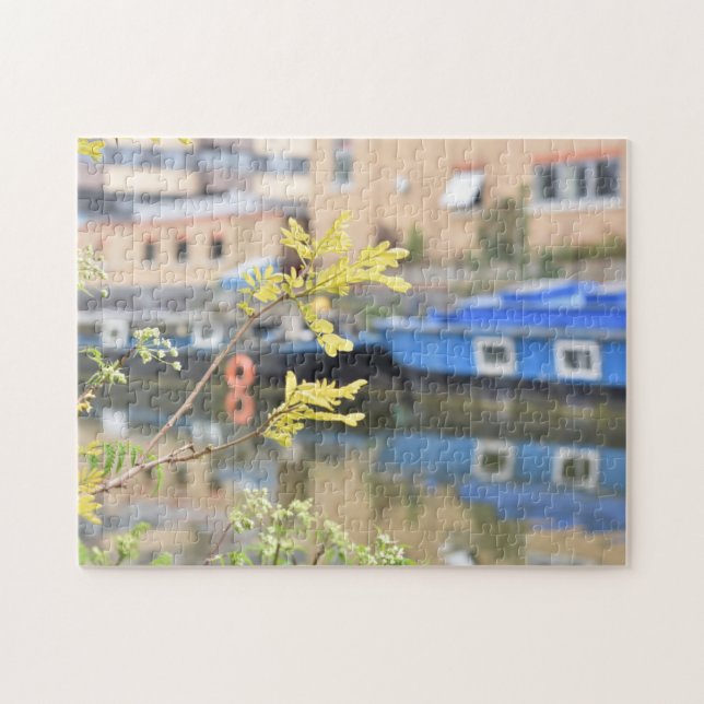Puzzle Regent's Canal Reflection Islington Londres Anglet (Horizontal)