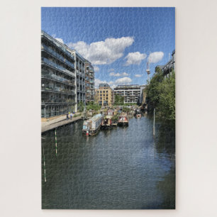 Puzzle Regent's Canal Reflection Londres Angleterre Royau