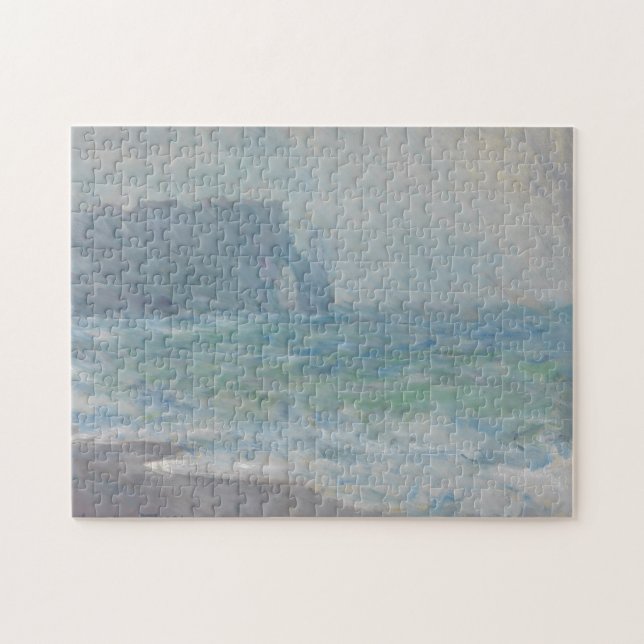 Puzzle Regnvaer Etretat par Claude Monet (Horizontal)