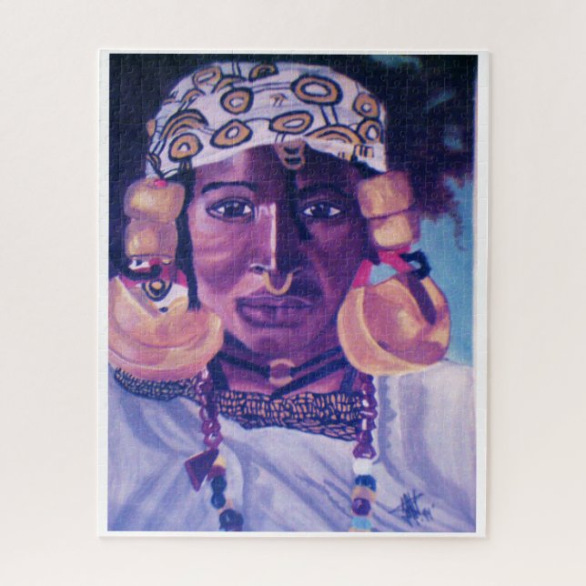 PUZZLE REINE AFRICAINE (Vertical)