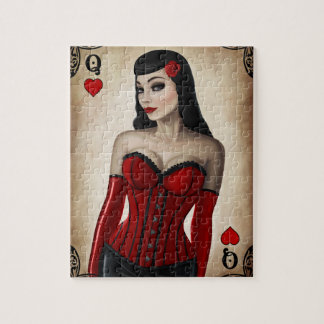 Puzzle Reine des coeurs