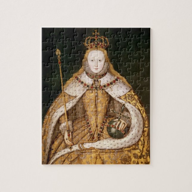 Puzzle Reine Elizabeth I en Robes de couronnement (Vertical)