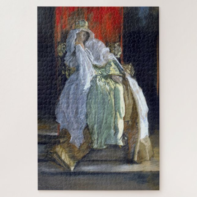 Puzzle Reine Gertrude (par l'abbaye d'Edwin Austin) (Vertical)