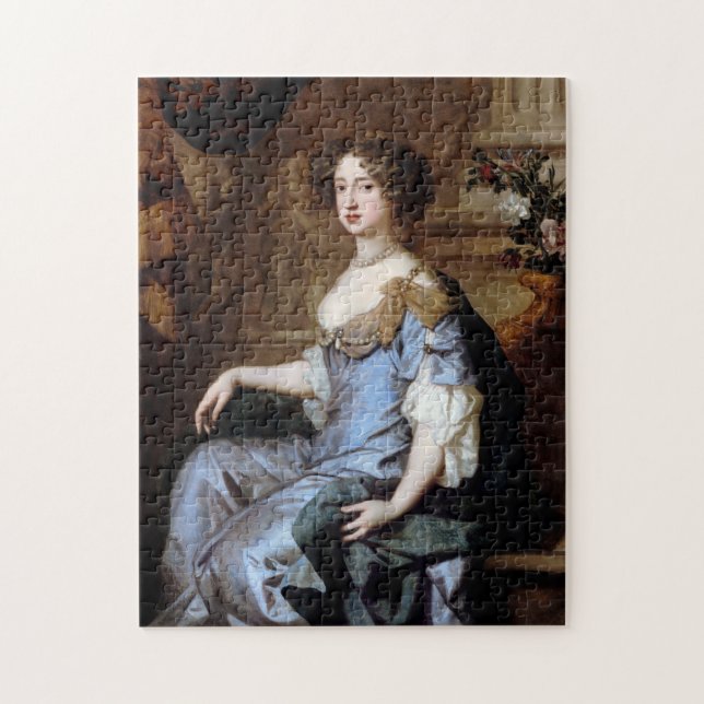 Puzzle Reine Marie II de Sir Peter Lely (Vertical)