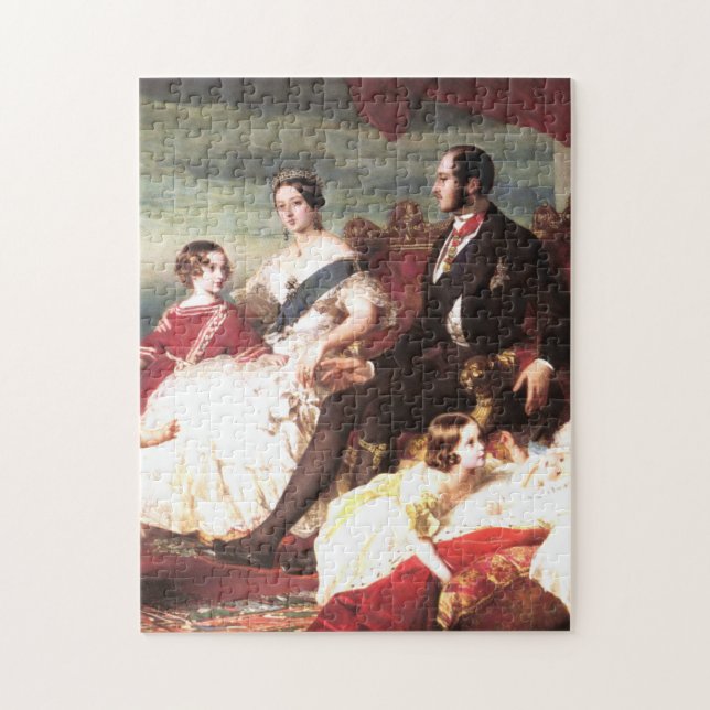 Puzzle Reine Victoria Et Prince Albert (Vertical)