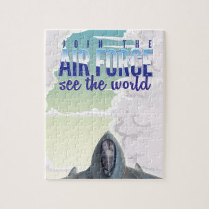 Puzzle Rejoignez l'affiche de la Force aérienne