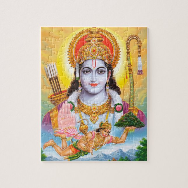 Puzzle Religion hindoue Lord Shree Ram Ram (Vertical)