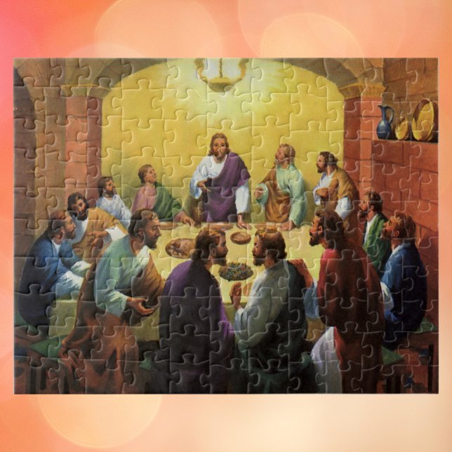 Puzzle Religion vintage, Dernière Cène avec Jésus-Christ (Créateur téléchargé)