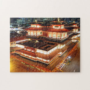 Puzzle Relique de dent de Bouddha Singapour.