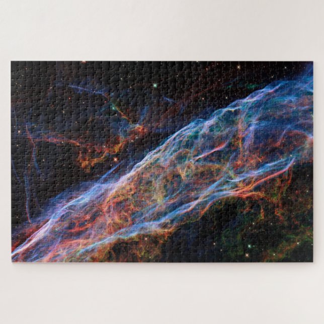 Puzzle Rémanents de supernova de la nébuleuse du Voile Té (Horizontal)