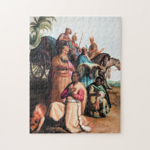 Puzzle Rembrandt - Le baptême de l'eunuque,