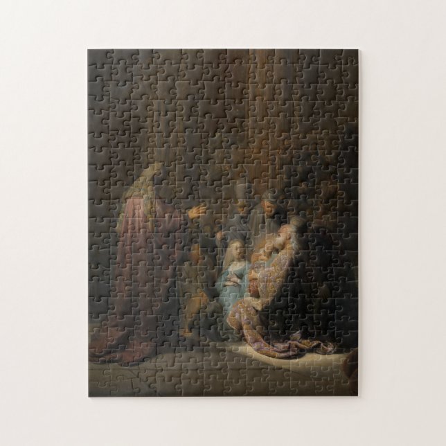 Puzzle Rembrandt, le chant de louanges de Siméon - Beaux- (Vertical)