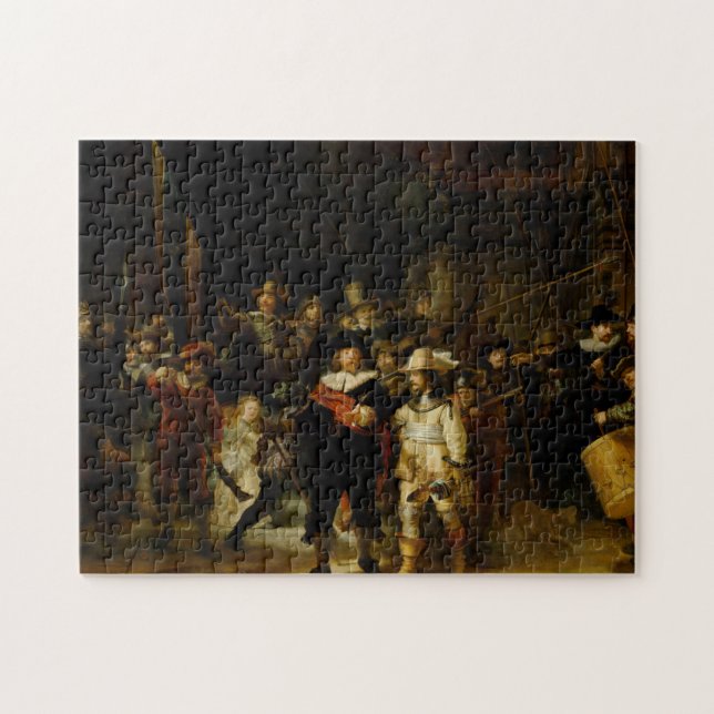 Puzzle REMBRANDT VAN RIJN- le Nightwatch 1642 (Horizontal)