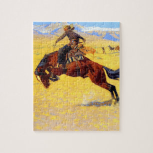 Puzzle Remington Old West Horse et Cowboy