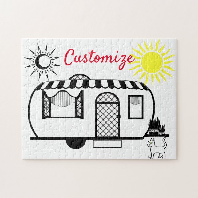 Puzzle Remorque caravane arrondie Thunder_Cove (Horizontal)