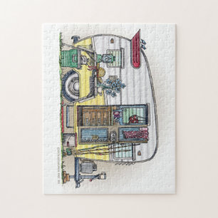 Puzzle Remorque de campeur de Shasta rv