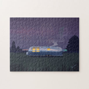 Puzzle Remorque Voyage Silver RV & Night Sky