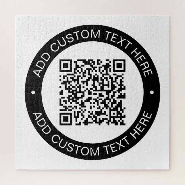 Puzzle Remplacez par votre propre code QR ou image téléch (Vertical)