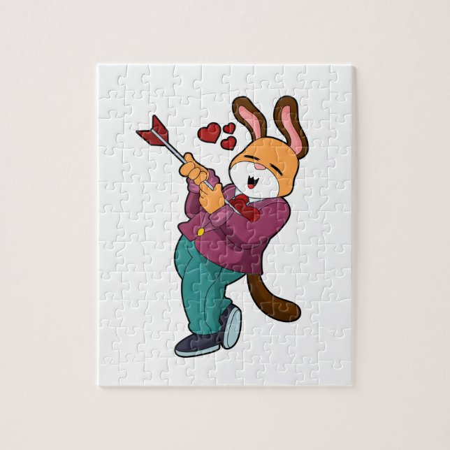 Puzzle Renard comme marié avec costume (Vertical)