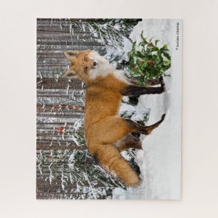 Puzzle "Renard d'hiver"