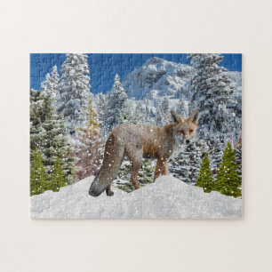 Puzzle Renard d'hiver Wonderland