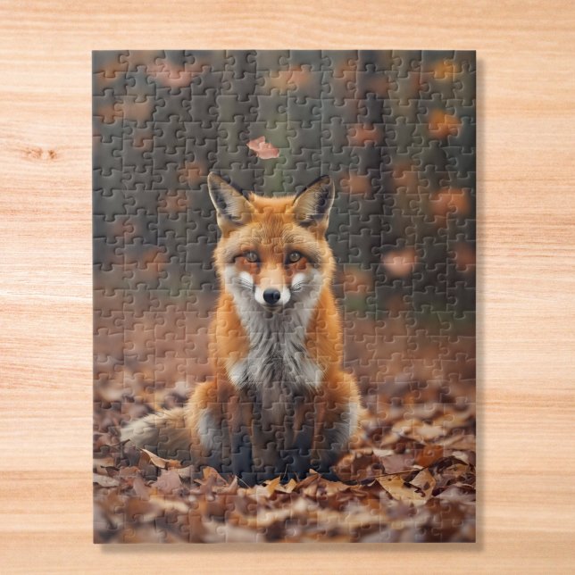 Puzzle Renard en forêt (Créateur téléchargé)