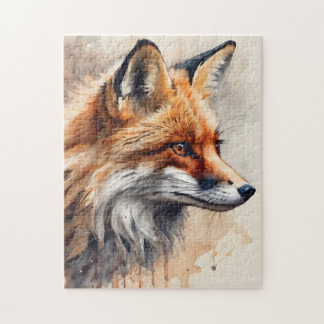 Puzzle Renard rouge no 15 (Vertical)