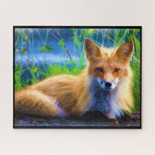 Puzzle Renard rouge   Photo d'animal Pittoresque