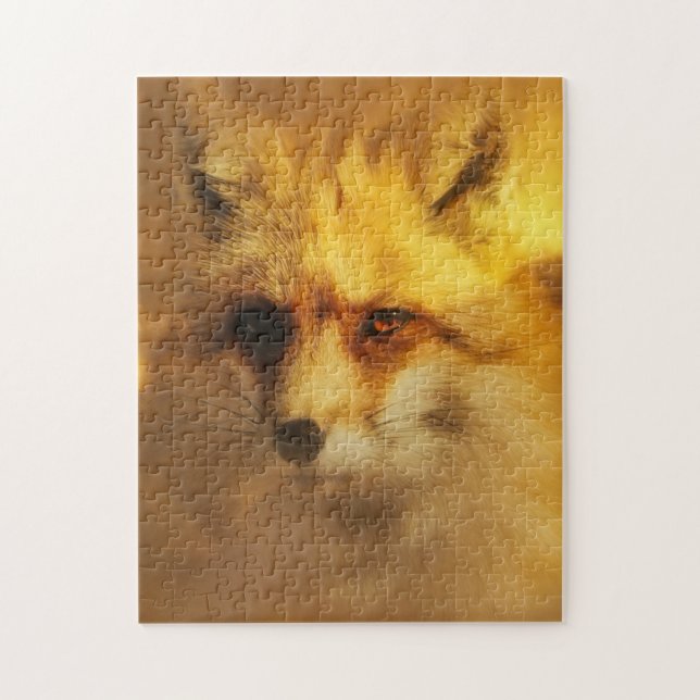 Puzzle Renard rouge sauvage (Vertical)