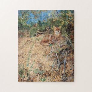 Puzzle Renards, Bruno Liljefors