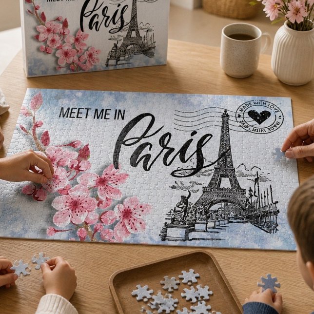 Puzzle Rencontre-moi à Paris Grand (Créateur téléchargé)
