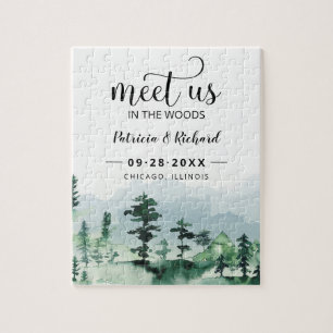 Puzzle Rencontrons-nous dans les bois Mariage en plein ai