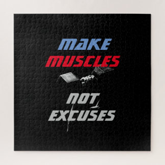 Puzzle Rendre les muscles Bodybuilding Fitness Motivation