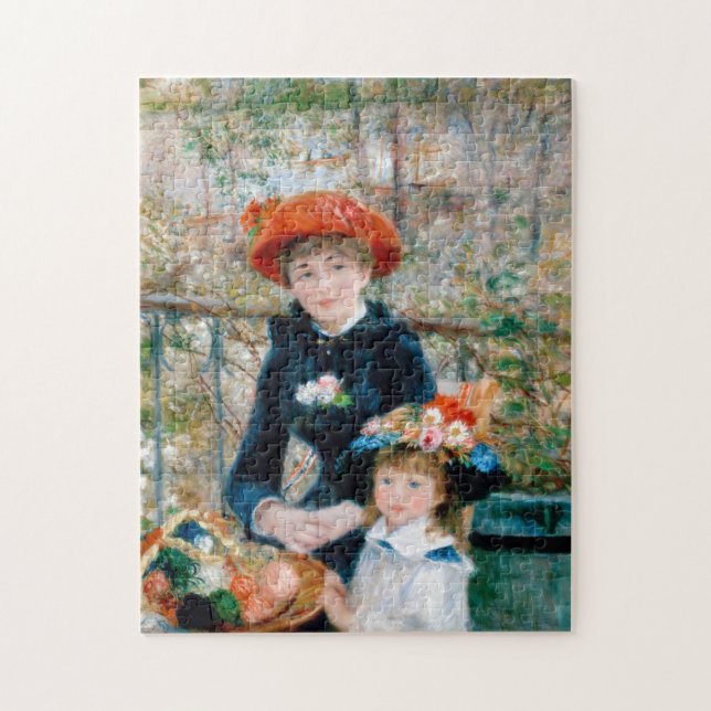 Puzzle Renoir "deux soeurs (sur la terrasse) " (Vertical)