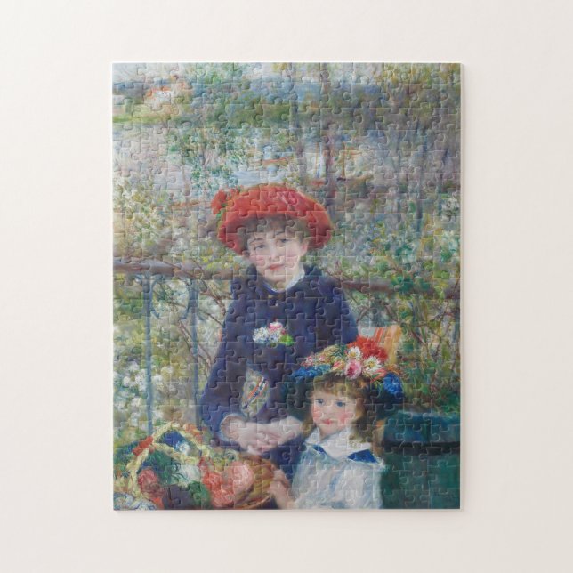 Puzzle Renoir Deux Sœurs Terrasse Impressionnisme Françai (Vertical)