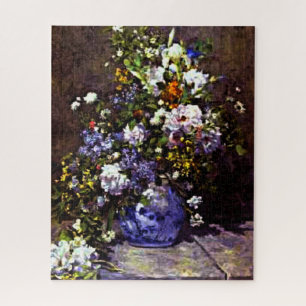 Puzzle Renoir - Vase bleu
