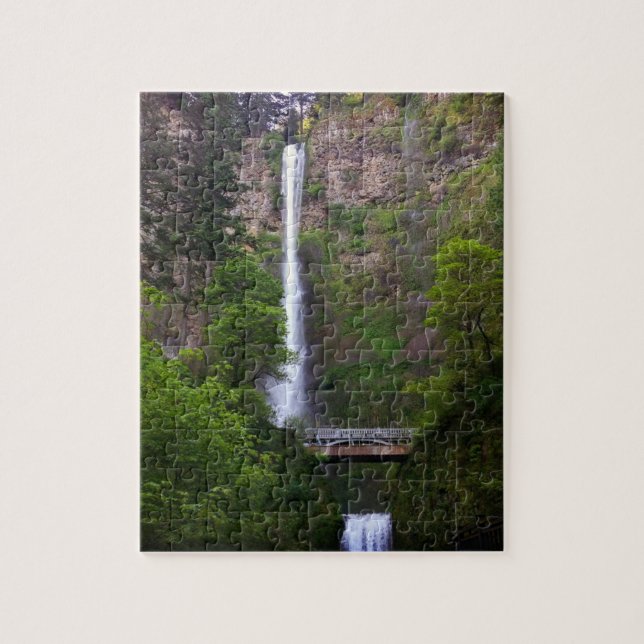 Puzzle Réparation du pont de Multnomah Falls, Oregon (Vertical)