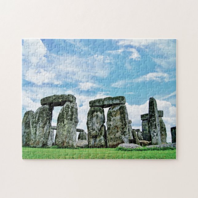 Puzzle Repère de Stonehenge Wiltshire Angleterre Photo (Horizontal)