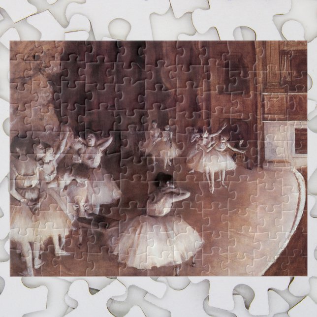Puzzle Répétition de ballet sur la scène par Edgar Degas (Créateur téléchargé)