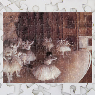 Puzzle Répétition de ballet sur scène par Edgar Degas
