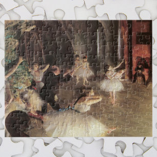 Puzzle Répétition sur la scène par Edgar Degas